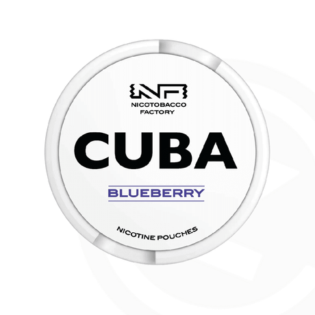 Cuba White Line Nicotine Pouches - 10.4mg - Blueberry
