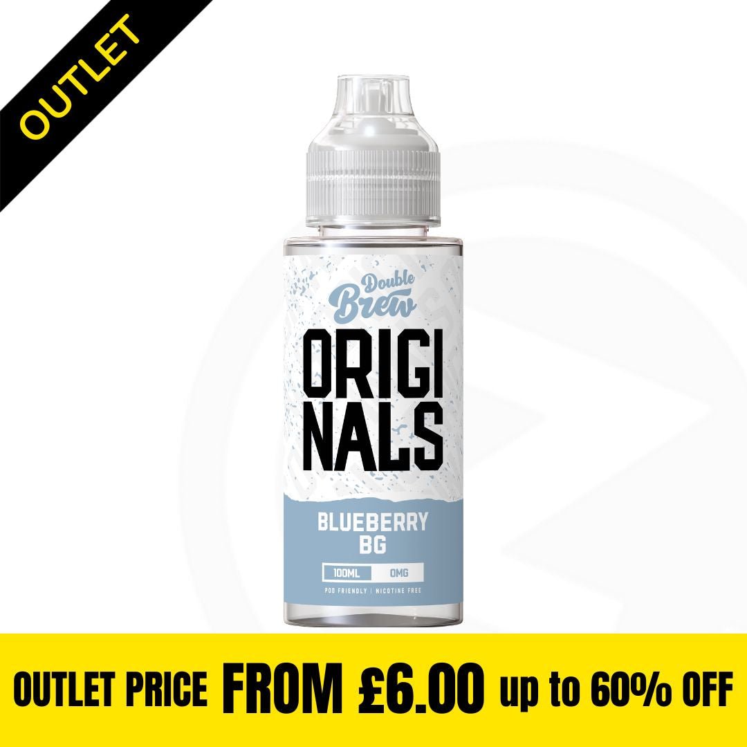 Double Brew Originals XL - Blueberry BG 100ml Shortfill Clearance Stock