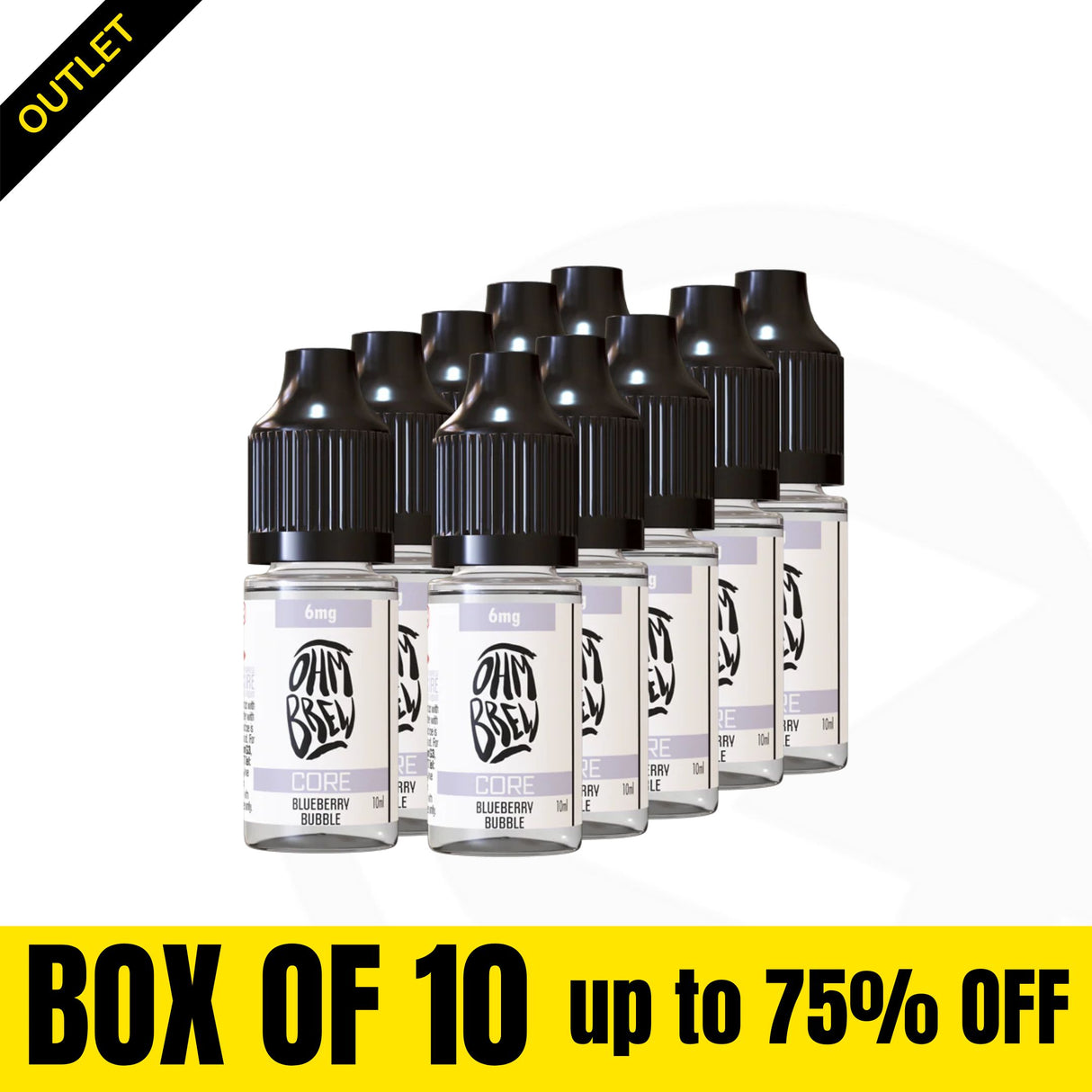 Ohm Brew Core Blueberry Bubble 10ml E-Liquid