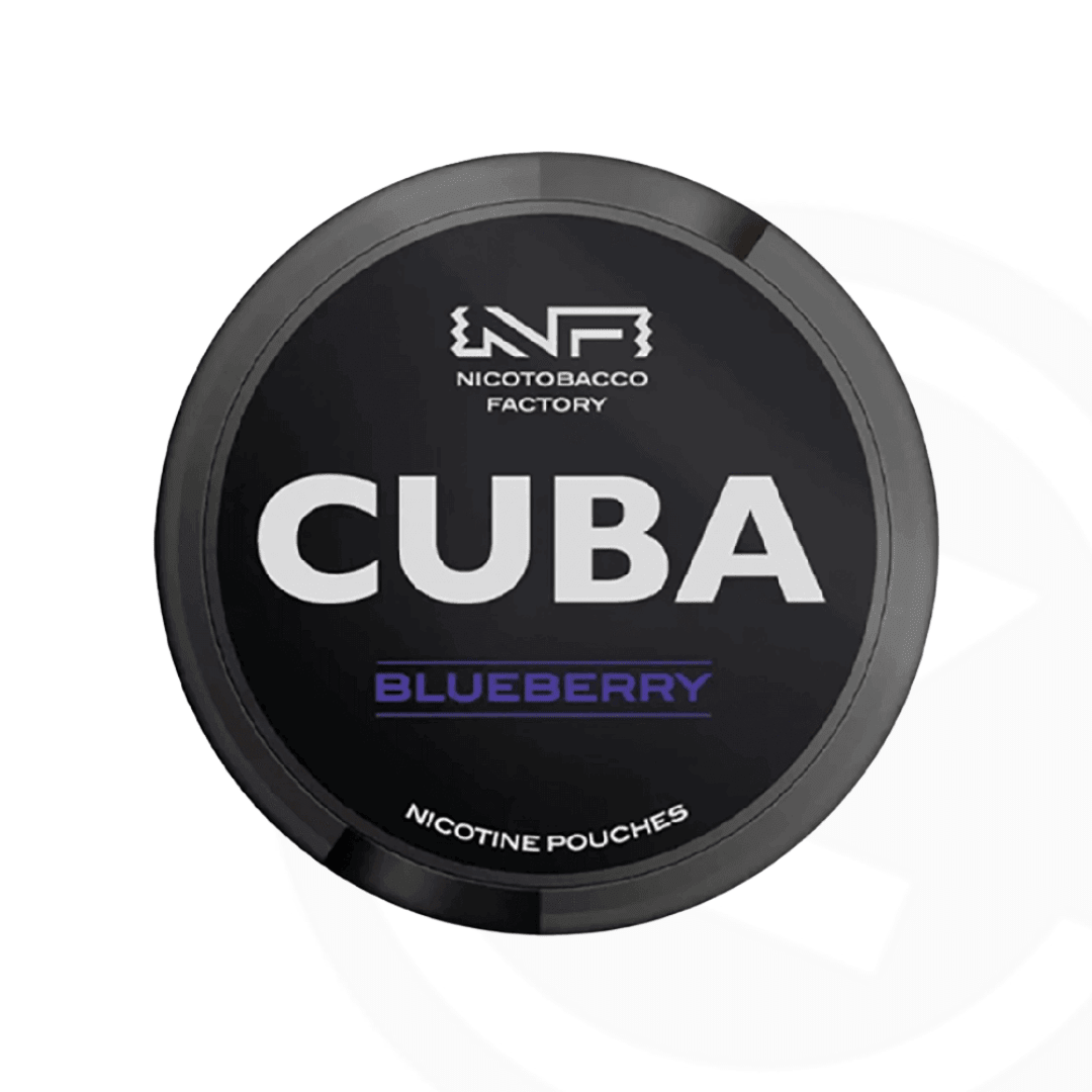 Cuba Black Line Nicotine Pouches - 43mg - Blueberry
