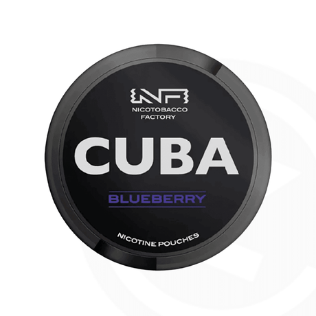 Cuba Black Line Nicotine Pouches - 43mg - Blueberry
