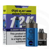 Dojo Blast 6000 Prefilled Kit - 10mg (12k Bundle) - Blueberry Sour Raspberry