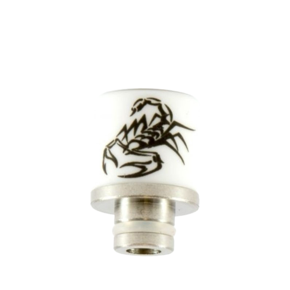 Ceramic 510 drip tip scorpion