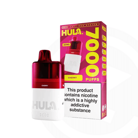 Hula 7000 Pod Kit - Cherry - 20mg