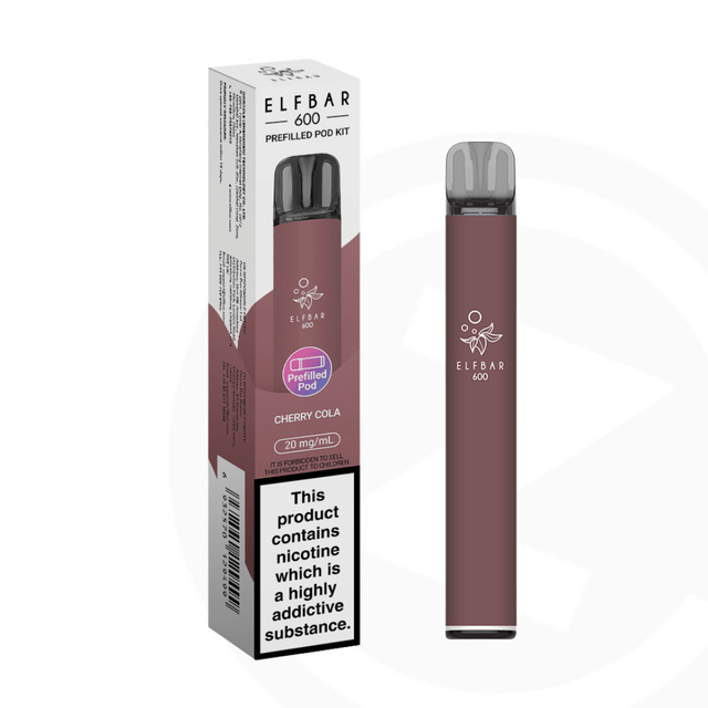 Elf Bar 600 Prefilled Pod Kit - Cherry Cola