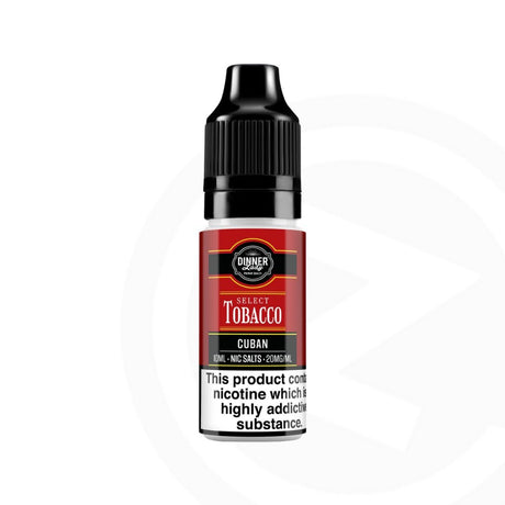 Dinner Lady Cuban Tobacco Nic Salt - 10ml