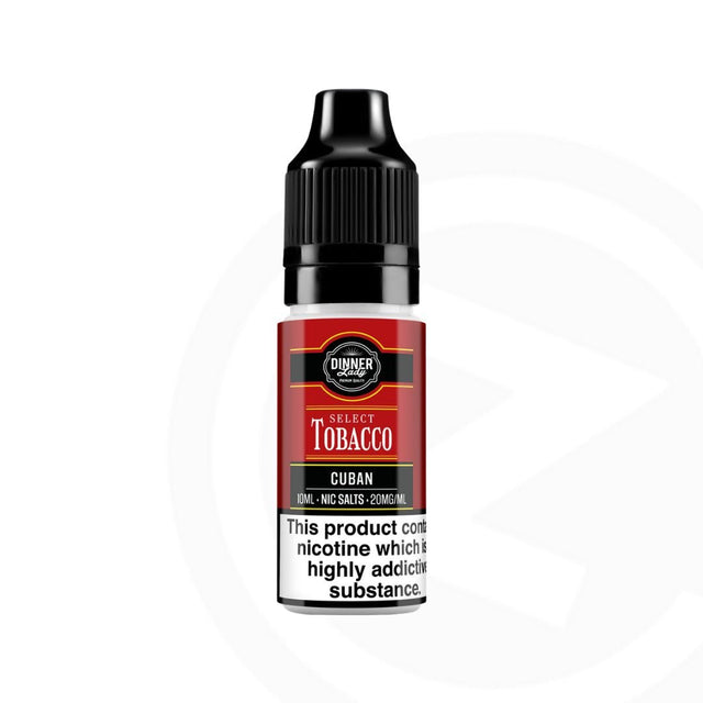 Dinner Lady Cuban Tobacco Nic Salt - 10ml