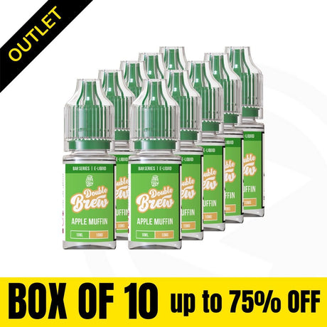 Double Brew Bar Series - Apple Muffin - 10ml Clearance Stock
