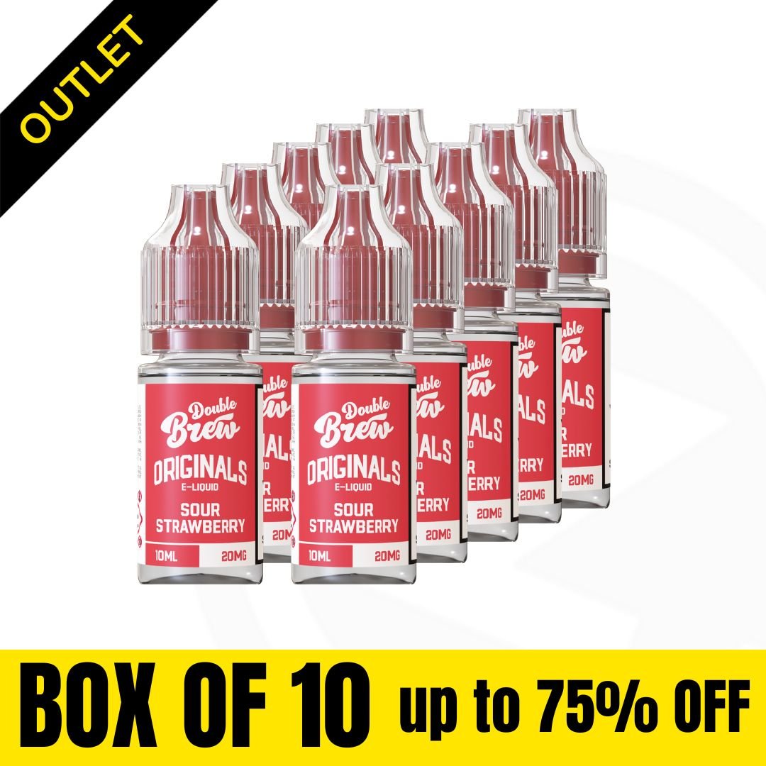 Double Brew Originals - Sour Strawberry - 10ml Clearance Stock
