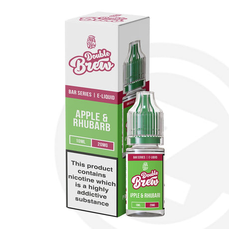 Double Brew Bar Series Apple Rhubarb - 10ml