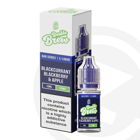 Double Brew Bar Series Blackcurrant Blackberry & Apple - 10ml