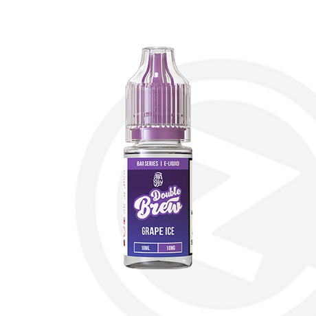 Double Brew Bar Series Grape Ice - 10ml