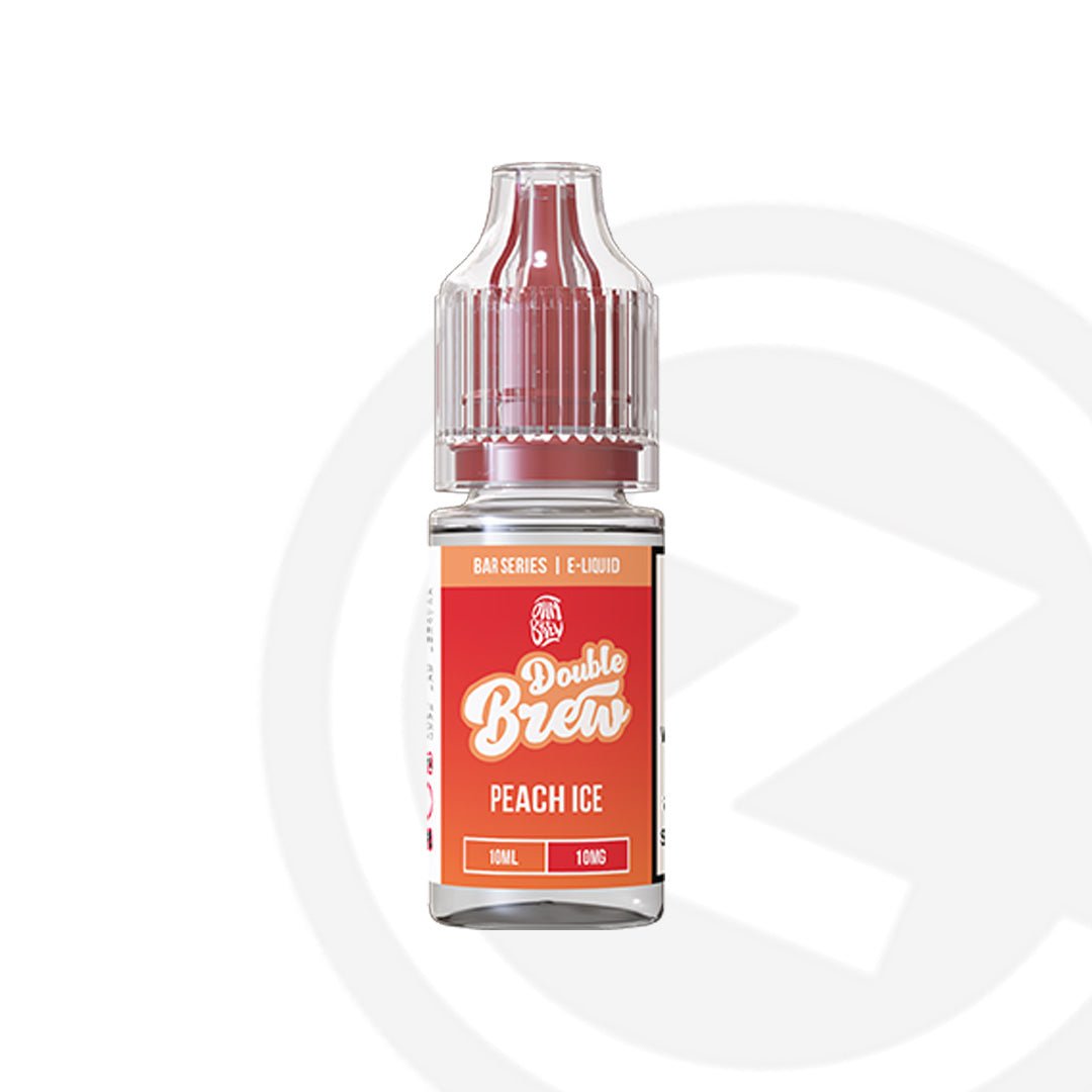 Double Brew Bar Series Peach Ice - 10ml
