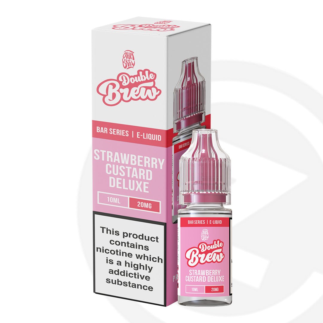 Double Brew Bar Series Strawberry Custard Deluxe - 10ml