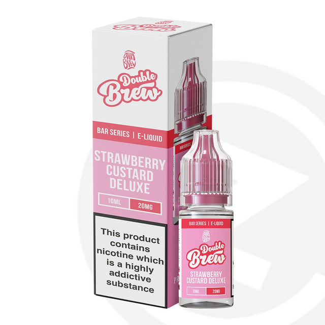 Double Brew Bar Series Strawberry Custard Deluxe - 10ml