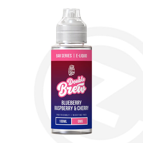 Double Brew  Bar Series XL Blueberry Raspberry & Cherry - 100ml