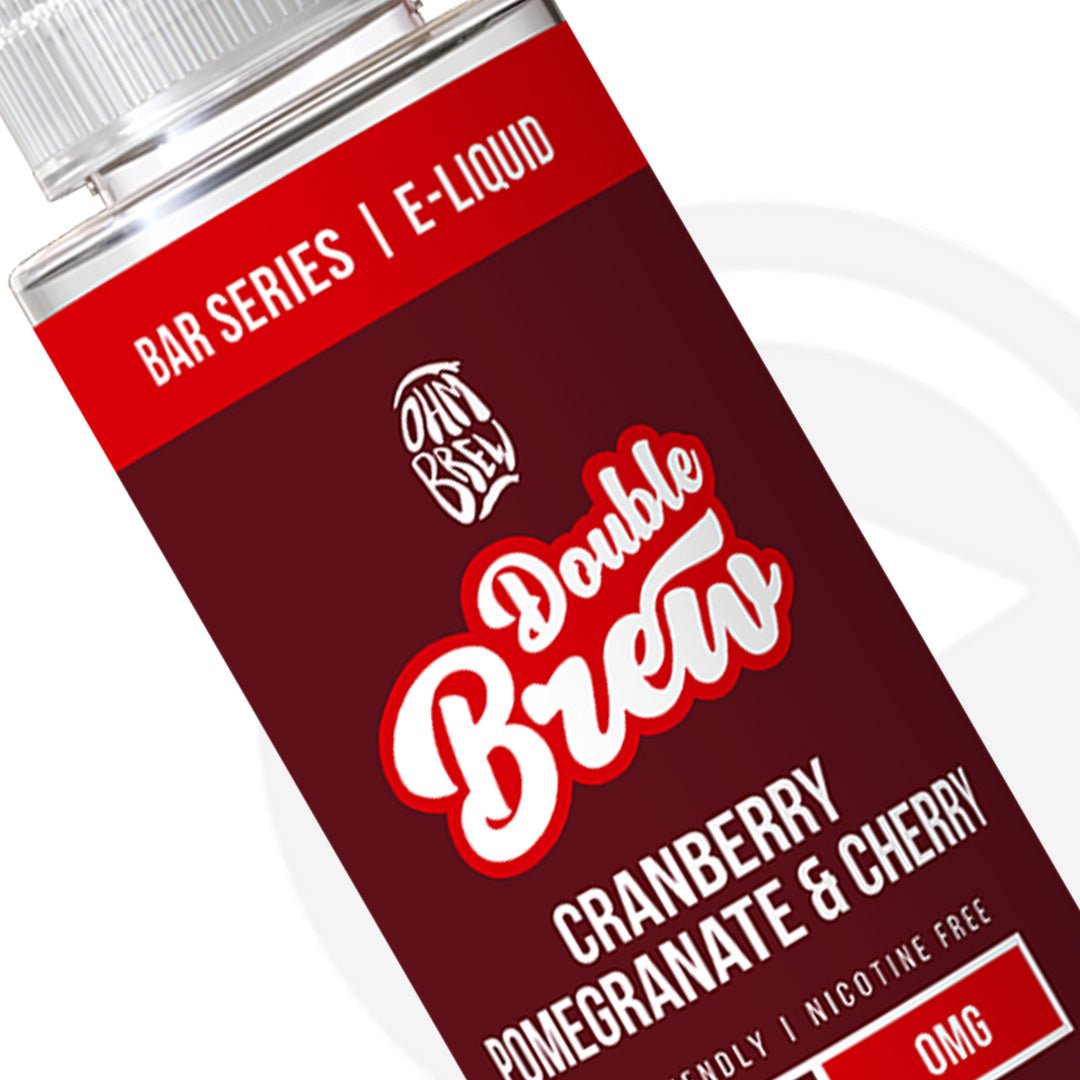 Double Brew Bar Series XL Cranberry Pomegranate & Cherry - 100ml
