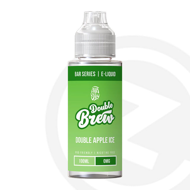 Double Brew Bar Series XL Double Apple Ice - 100ml