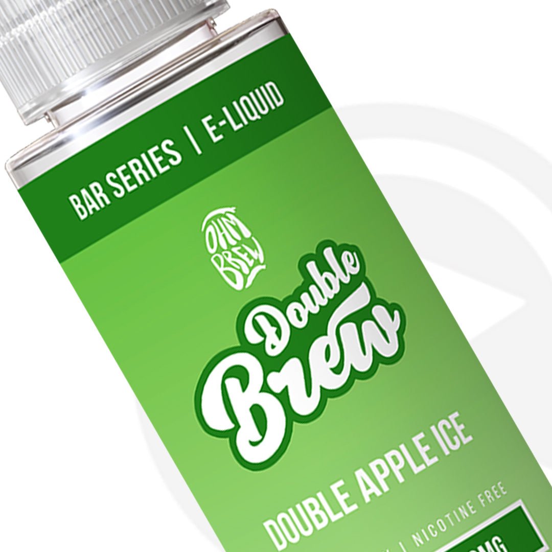 Double Brew Bar Series XL Double Apple Ice - 100ml