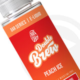 Double Brew Bar Series XL Peach Ice - 100ml