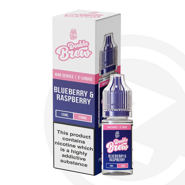 Double Brew Bar Series Blueberry Sour Raspberry - 10ml