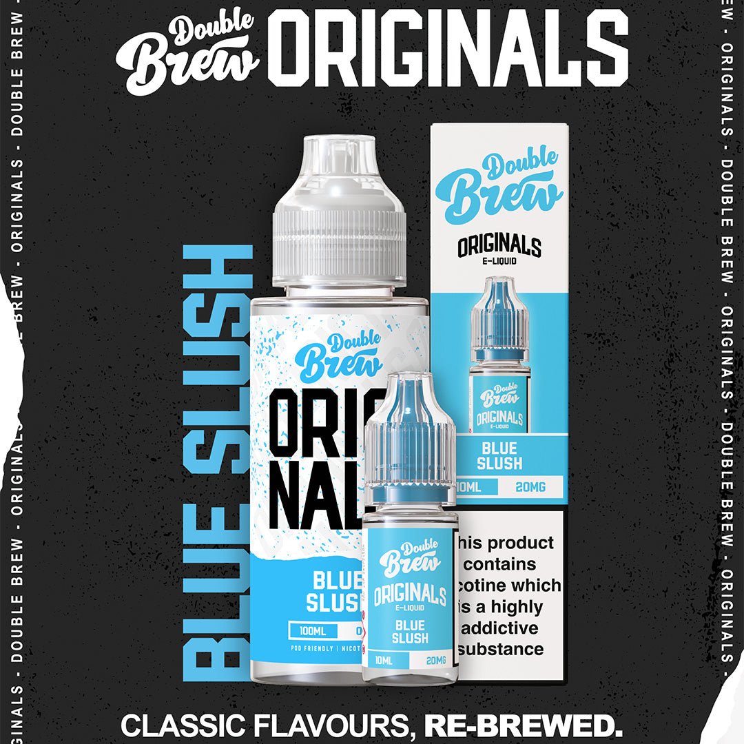 Double Brew Originals XL - Blue Slush - 100ml
