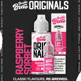 Double Brew Originals XL Raspberry Sorbet - 100ml