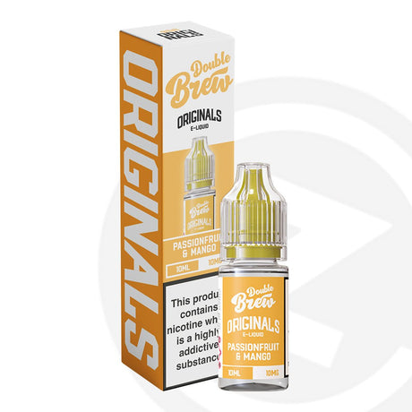 Double Brew Originals Passionfruit & Mango - 10ml