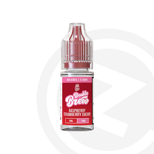 Double Brew Bar Series Raspberry Strawberry Cherry - 10ml