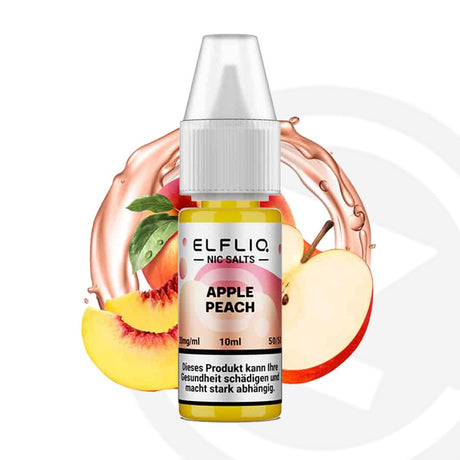 Elfliq Apple Peach Nic Salt - 10ml