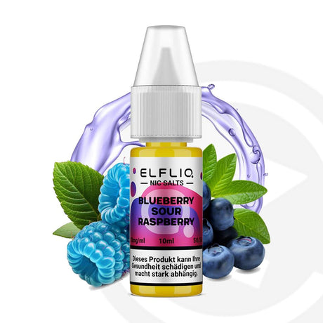 Elfliq Blueberry Sour Raspberry Nic Salt - 10ml