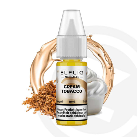 Elfliq Cream Tobacco Nic Salt - 10ml