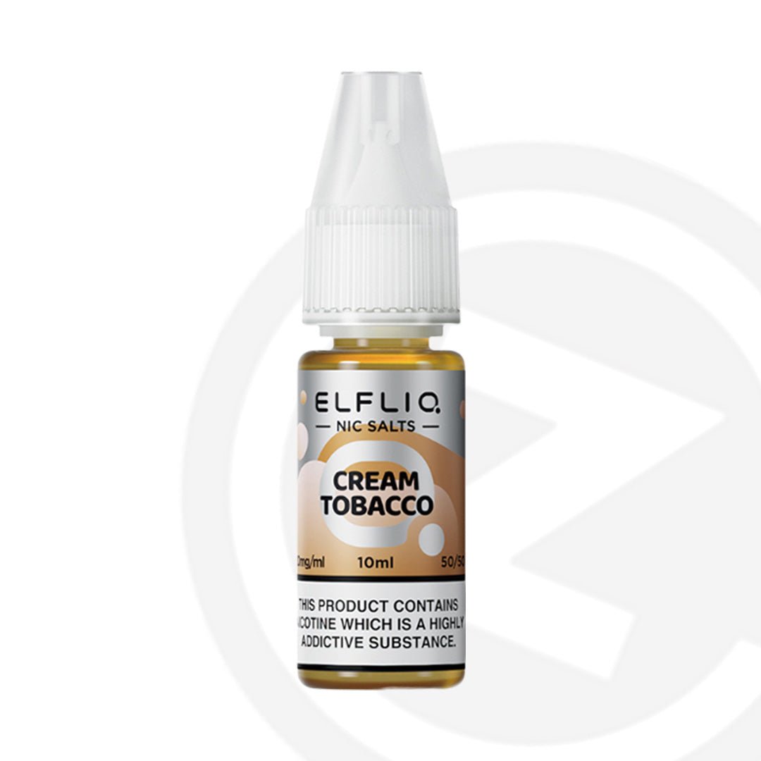 Elfliq Cream Tobacco Nic Salt - 10ml
