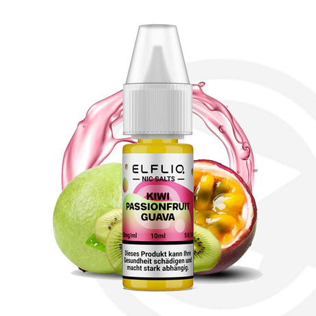 Elfliq Kiwi Passionfruit Guava Nic Salt - 10ml