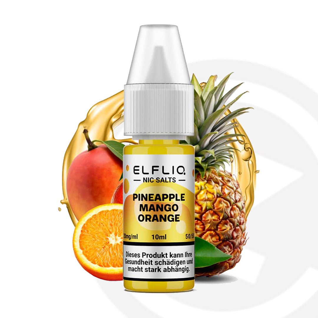 Elfliq Pineapple Mango Orange Nic Salt - 10ml