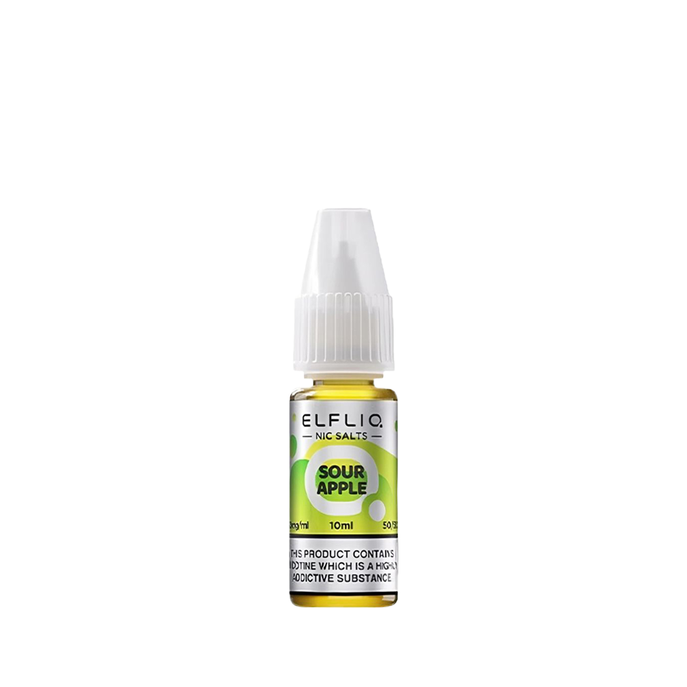 Elfliq Sour Apple Nic Salt - 10ml