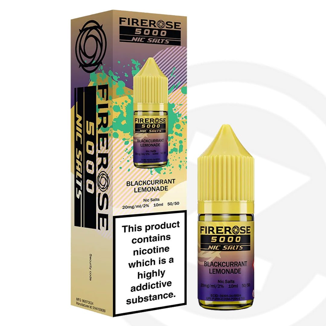 Elux Firerose Nic Salt Blackcurrant Lemonade - 10ml