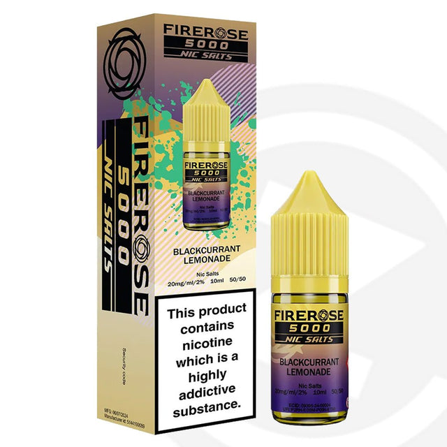 Elux Firerose Nic Salt Blackcurrant Lemonade - 10ml