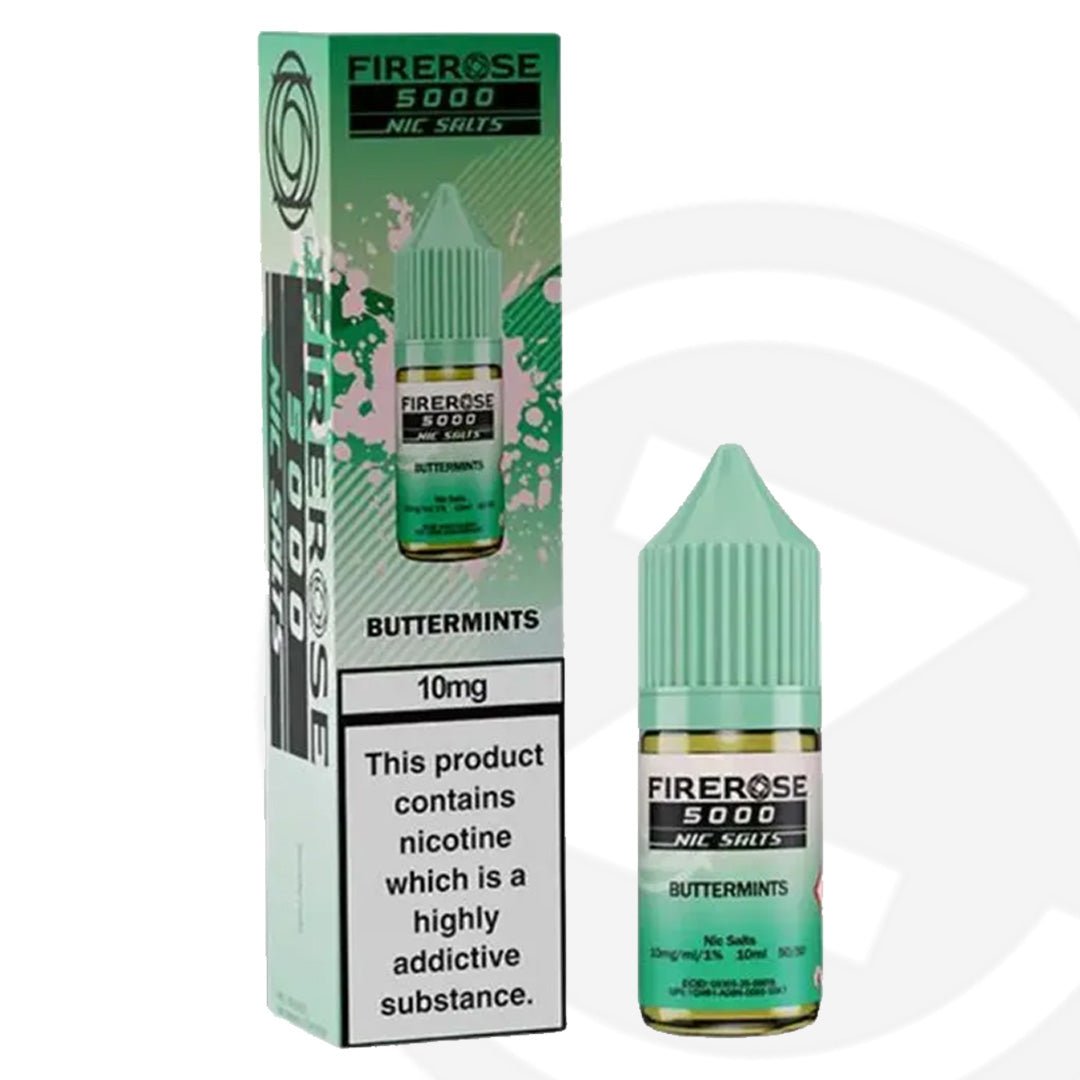Elux Firerose Nic Salt Buttermints - 10ml
