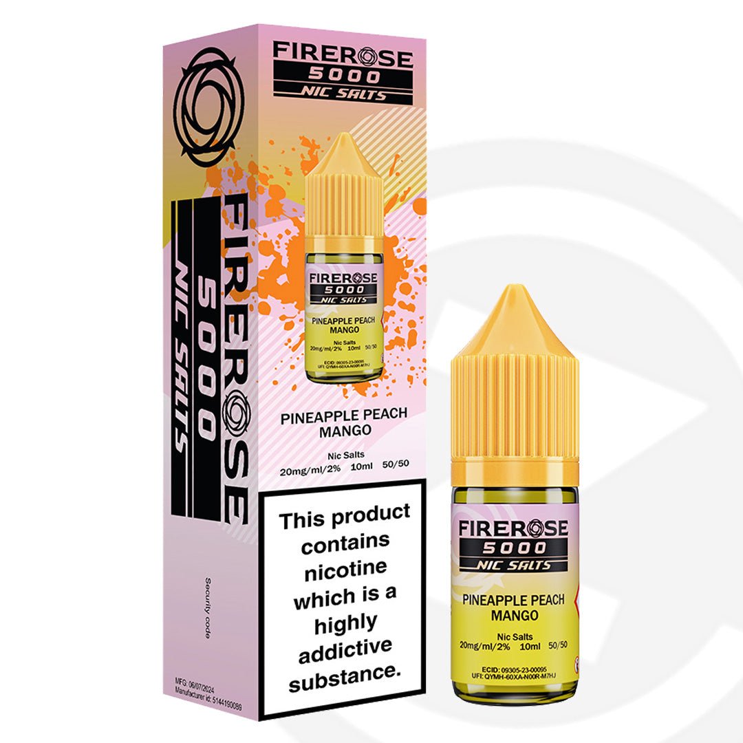 Elux Firerose Nic Salt Pineapple Peach Mango - 10ml