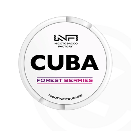 Cuba White Line Nicotine Pouches - 10.4mg - Forest Berries