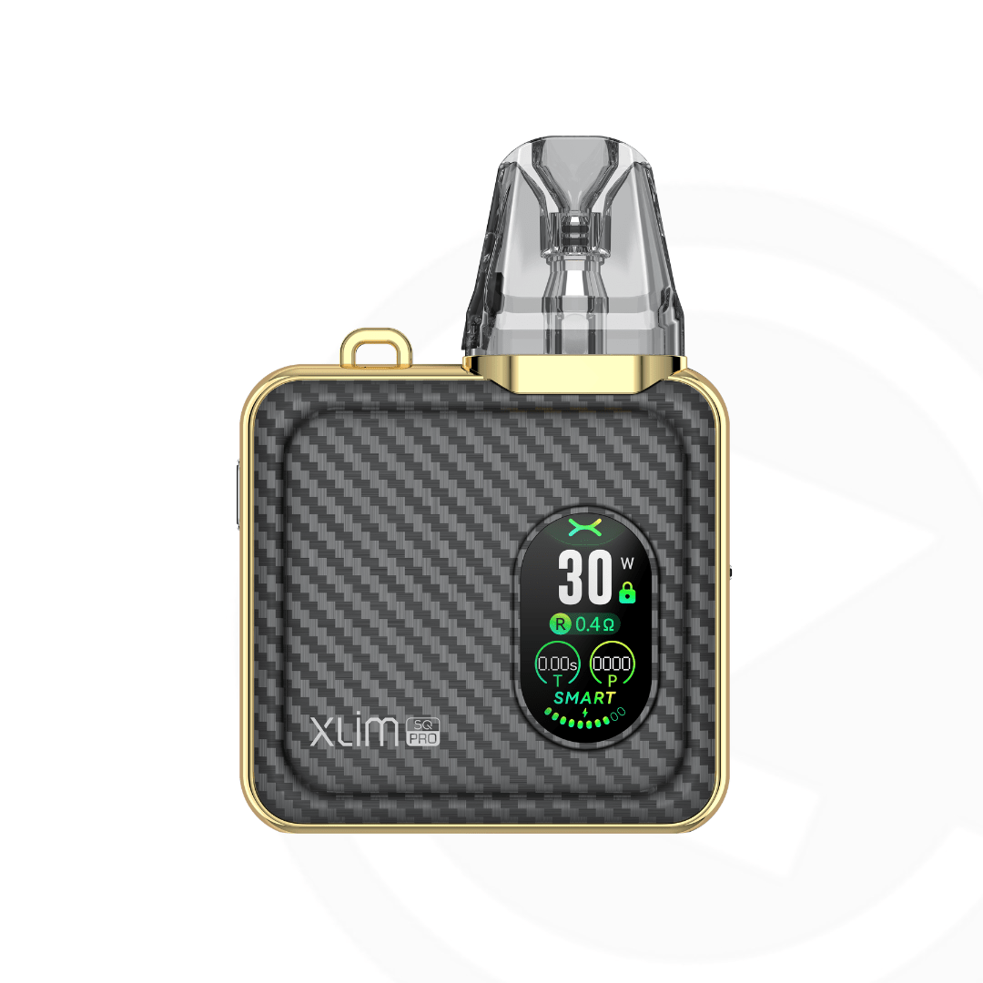 Oxva Xlim SQ Pro - Starter Kit - Gold Carbon Fibre