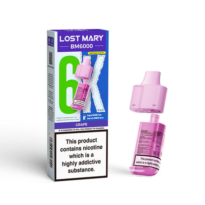 Lost Mary BM6000 Refill - Grape