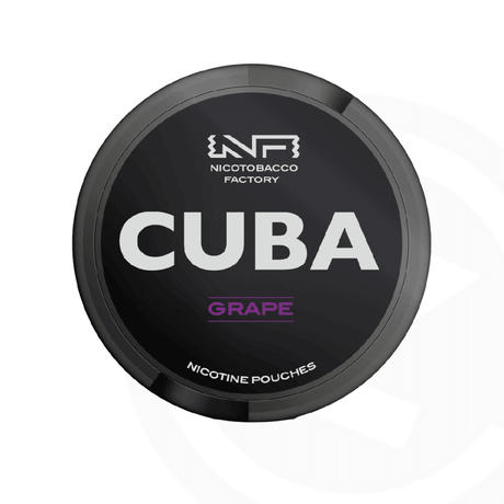 Cuba Black Line Nicotine Pouches - 43mg - Grape