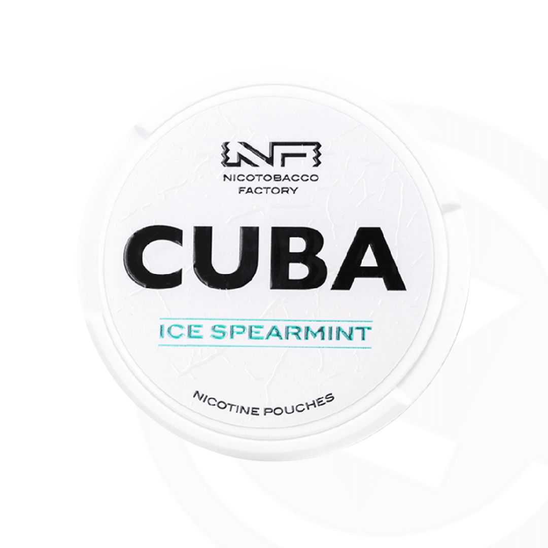 Cuba White Line Nicotine Pouches - 10.4mg - Ice Spearmint