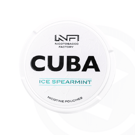 Cuba White Line Nicotine Pouches - 10.4mg - Ice Spearmint