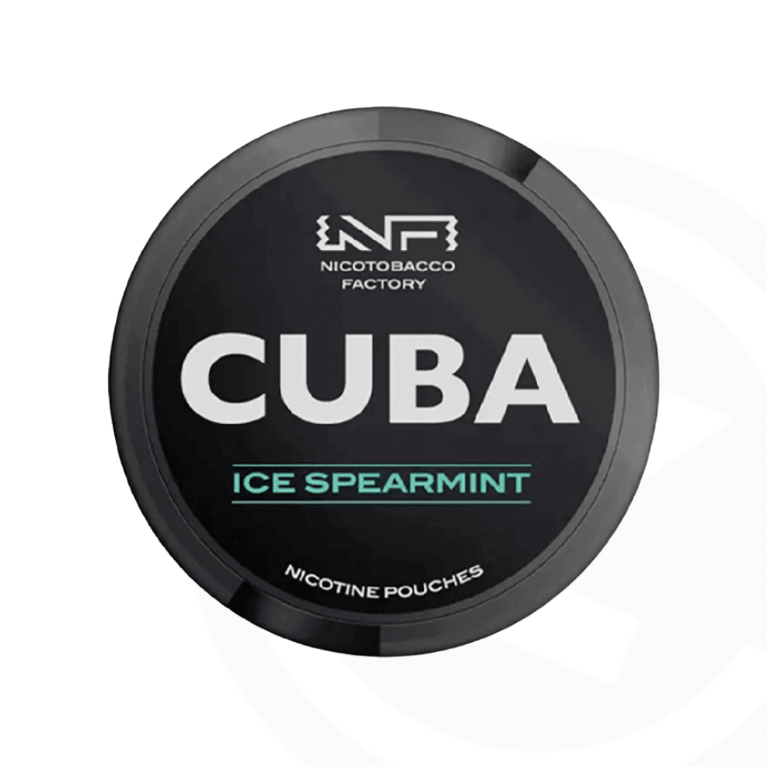 Cuba Black Line Nicotine Pouches - 43mg - Ice Spearmint