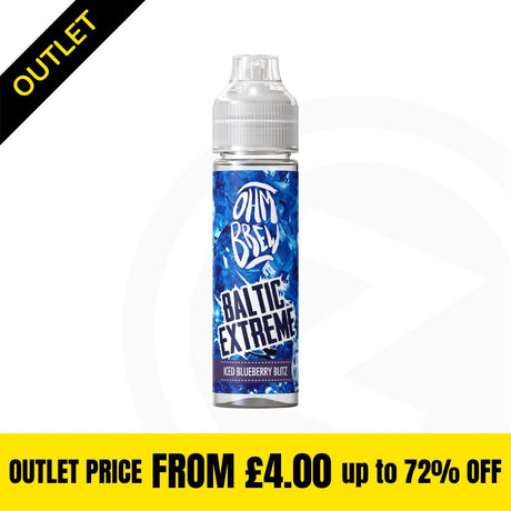 Baltic Extreme - Iced Blueberry Blitz 50ml Shortfill Clearance Stock