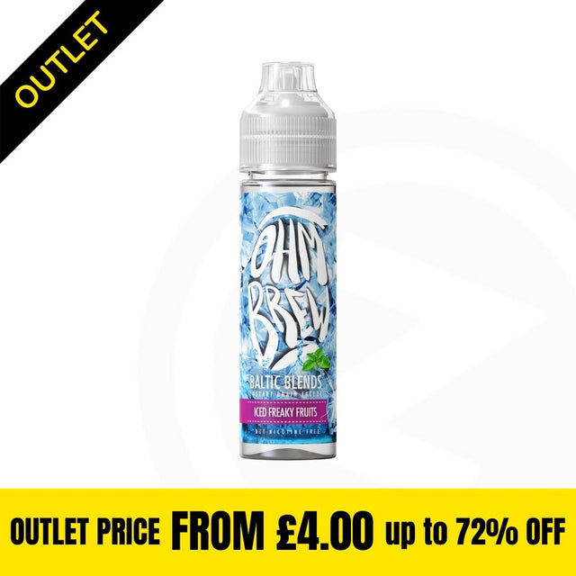 Baltic Blends - Iced Freaky Fruits - 50ml Shortfill Clearance Stock