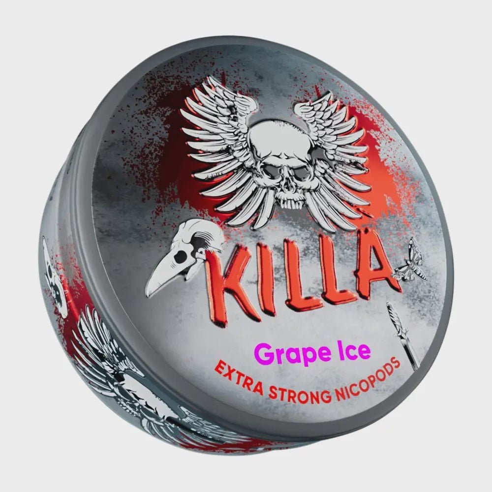 Killa Nicotine Pouches Grape Ice - 16mg